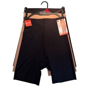 SkinnyGirl Laser Shaping Shorts 3 PACK (Small) Tummy & Thigh Slimmer Smoother